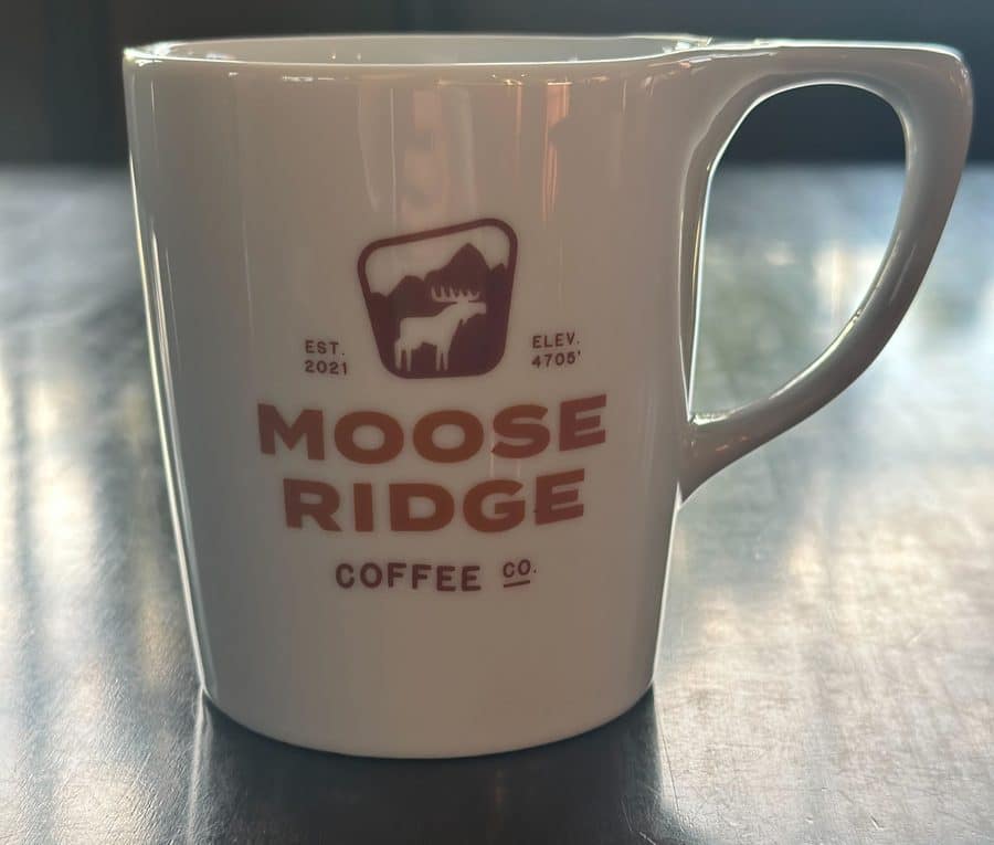 Moose Ridge coffee mug